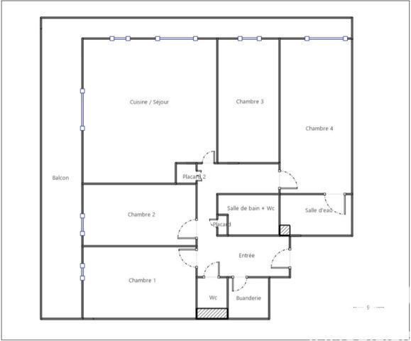 Appartement à vendre 5 pièces 99 m² Nanterre