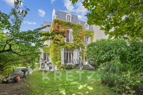 Maison bourgeoise avec jardin sans vis à vis
