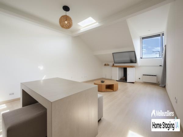 Appartement 3 pièces en dernier étage