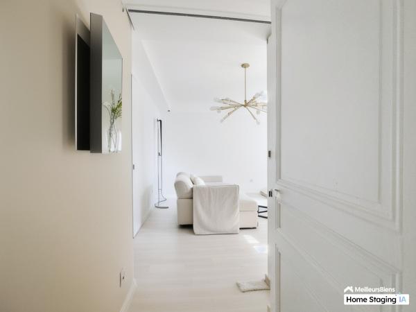 Appartement 3 pièces en dernier étage