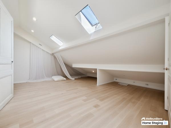 Appartement 3 pièces en dernier étage