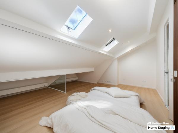 Appartement 3 pièces en dernier étage