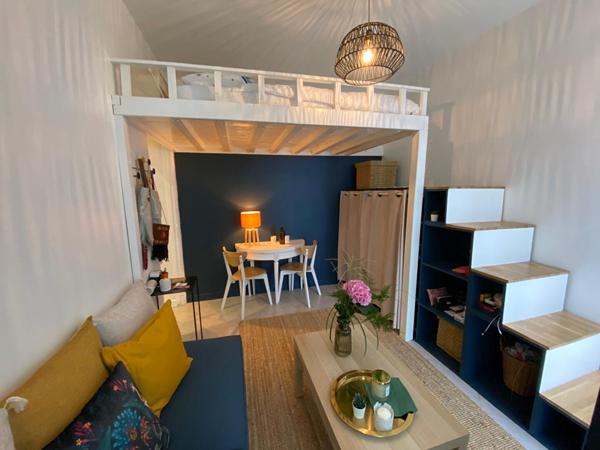 Studio meublé 1 pièce(s) 18 m2