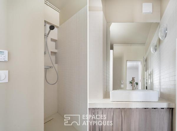 Appartement rénové par architecte lumineux et au calme au square Gardette