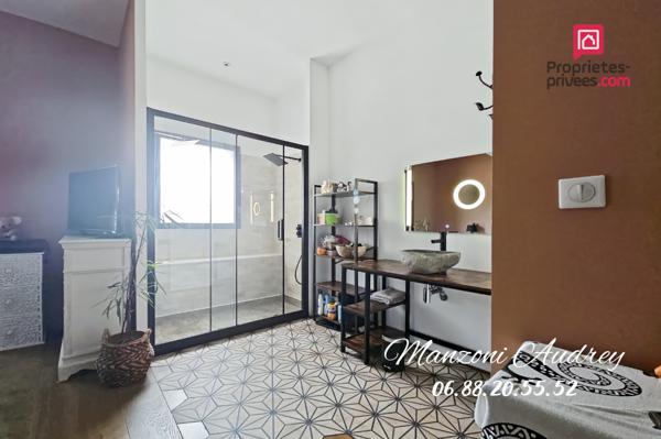 Maison contemporaine d'architecte de 2020, de 145m², 4 chambres, terrasse de 100m², DPA A, TROYES