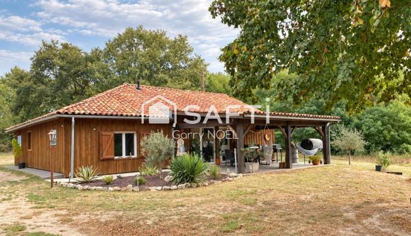Maison de 136m² 3 chambres avec 4 hectares et atelier.