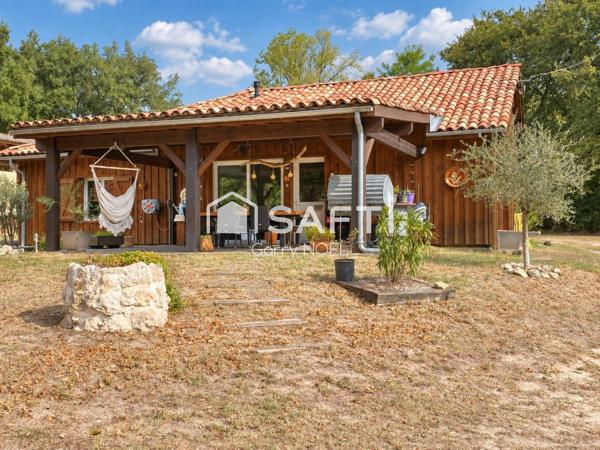Maison de 136m² 3 chambres avec 4 hectares et atelier.