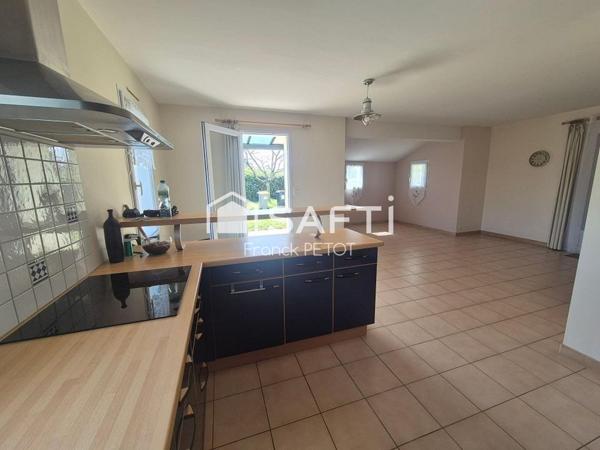 Charmante maison de plain-pied avec jardin clos – proche centre bourg à 10 mn de la plage