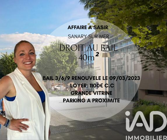 Droit au bail à vendre 40 m² Sanary-sur-Mer