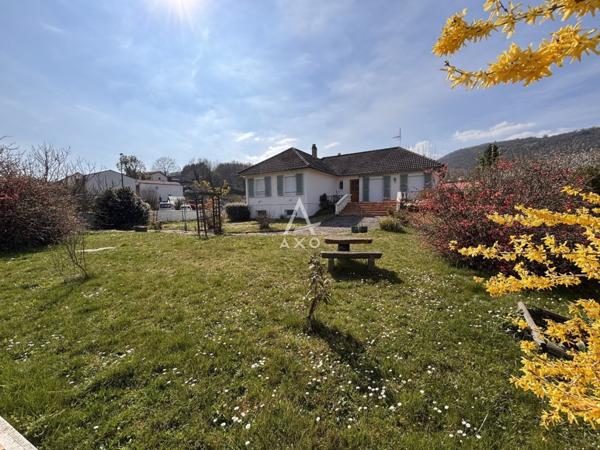 Maison familiale avec jardin et sous-sol complet