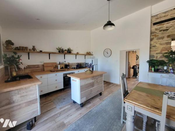Maison de caractère entièrement rénovée avec jardin