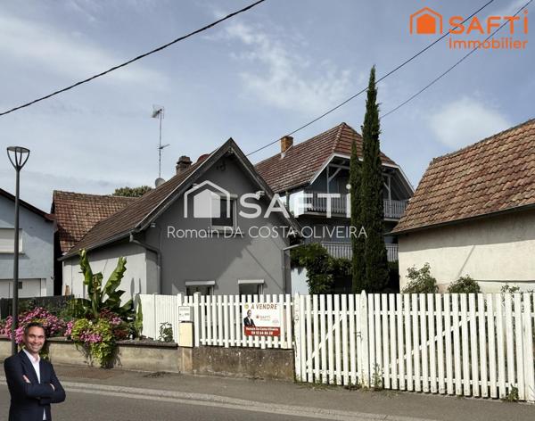 Maison de 5 pièces à rénover avec une dépendance et un grand jardin !