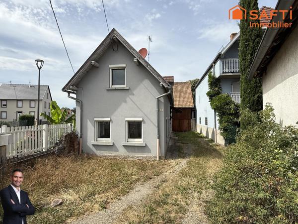 Maison de 5 pièces à rénover avec une dépendance et un grand jardin !