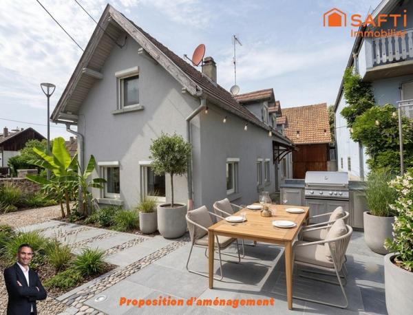 Maison de 5 pièces à rénover avec une dépendance et un grand jardin !