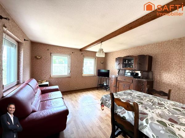 Maison de 5 pièces à rénover avec une dépendance et un grand jardin !