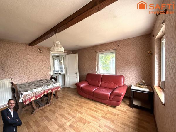 Maison de 5 pièces à rénover avec une dépendance et un grand jardin !