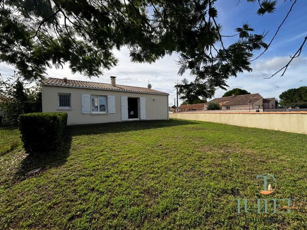 LA TREMBLADE -MAISON 65 M2- 2 CHAMBRES- GARAGE- 518 M2 DE PARCELLE