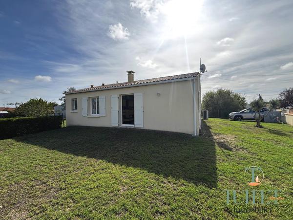 LA TREMBLADE -MAISON 65 M2- 2 CHAMBRES- GARAGE- 518 M2 DE PARCELLE