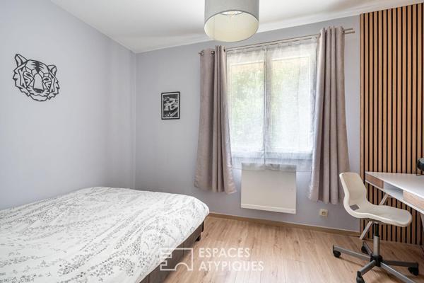 Maison atypique avec piscine
