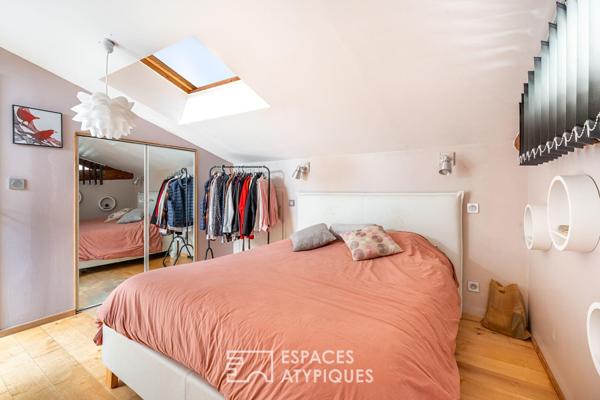 Maison atypique avec piscine