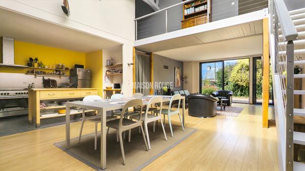 MAISON D'ARCHITECTE DE TYPE LOFT PLEIN COUR DE PLEUBIAN (22610)