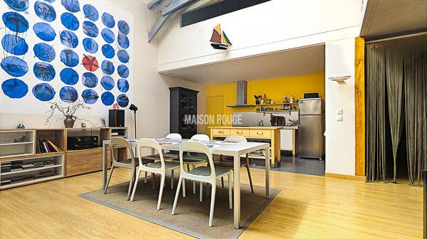 MAISON D'ARCHITECTE DE TYPE LOFT PLEIN COUR DE PLEUBIAN (22610)