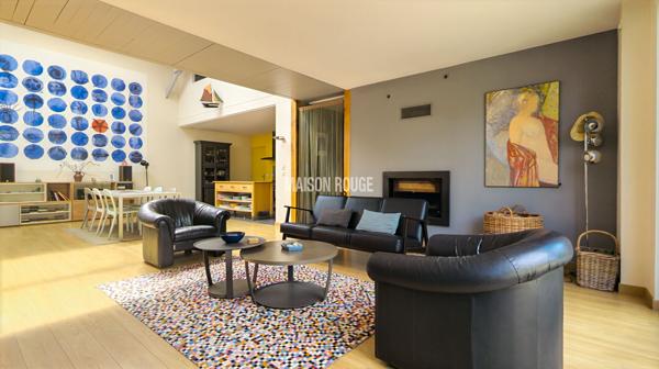 MAISON D'ARCHITECTE DE TYPE LOFT PLEIN COUR DE PLEUBIAN (22610)
