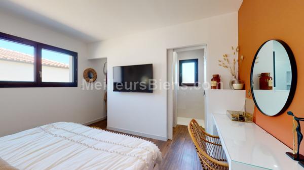 Villa T4 120m2 en 3 faces sur parcelle piscinable de 335m2 à Ortaffa.