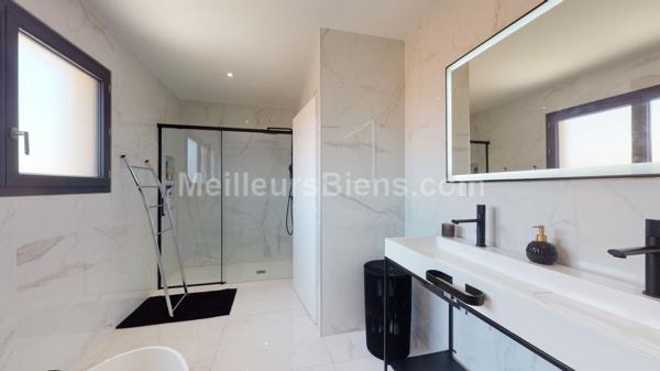 Villa T4 120m2 en 3 faces sur parcelle piscinable de 335m2 à Ortaffa.