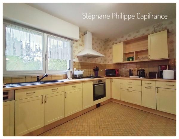 Maison à vendre 5 pièces LANESTER (56),jardin, sous-sol complet