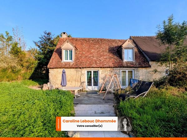 Longère 70m² potentiel 150m² sur 4500m² avec étang