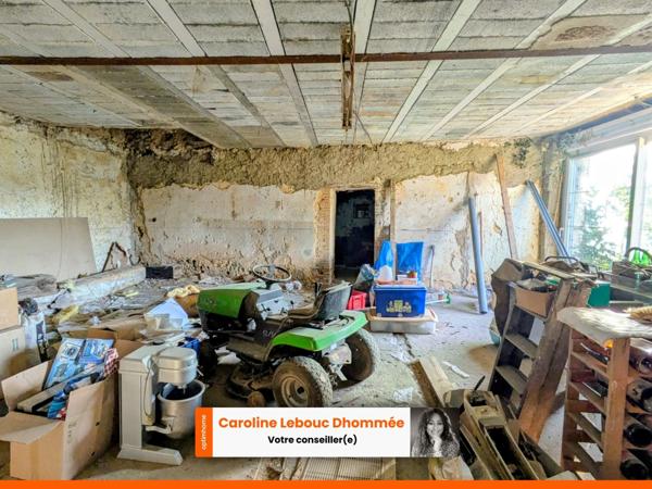 Longère 70m² potentiel 150m² sur 4500m² avec étang