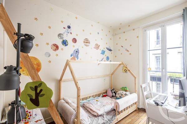 Appartement F3 à vendre  3 pièces - 45,50 m2 PARIS - 75013