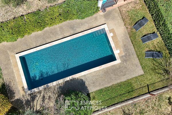Ancienne ferme en pierres sur propriété de 2,5 hectares