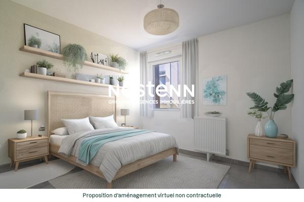 A VENDRE - Villeneuve Tolosane - Appartement T3 avec terrasse et 2 places de parking