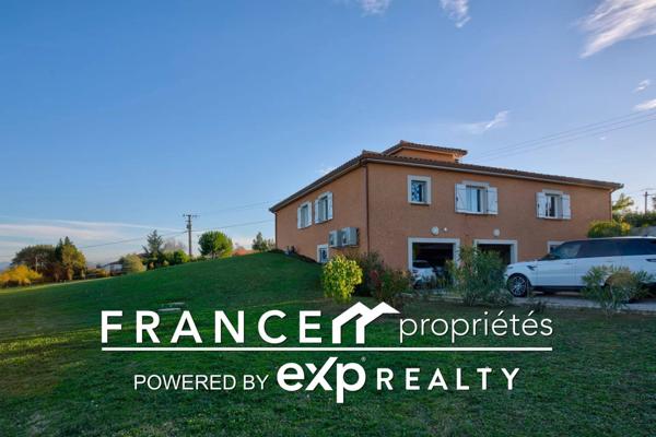 Maison de qualité avec piscine et vue dominante sur les Pyrénées
