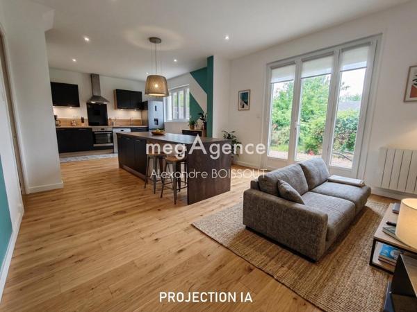 Maison à PERRIERS-SUR-ANDELLE, 27910 - 4 pièces 103m²