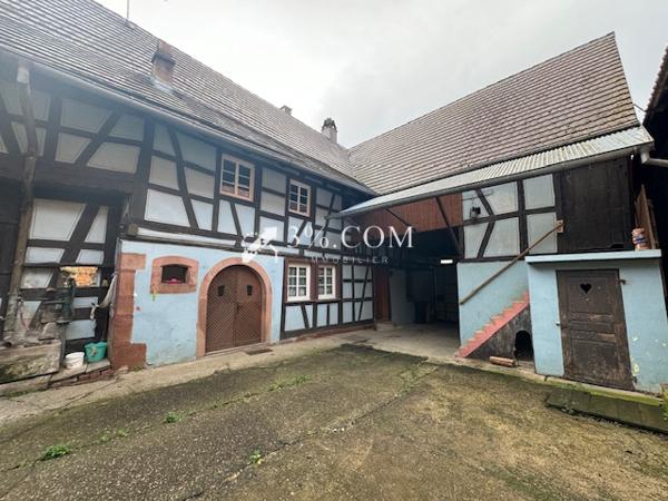 3%COM Corps de ferme avec dépendances 300m2 et jardin 16 ares  Hochfelden (67270)