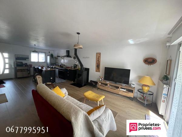 Maison  4 pièce(s) 64.51 m2     2 CHAMBRES    1 PIECE A VIVRE 1 GARAGE 41 M2