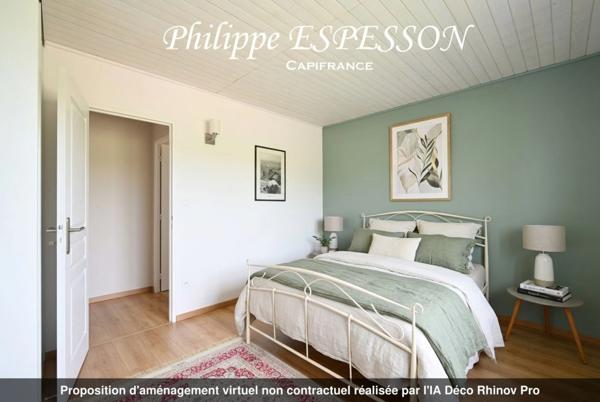 MAISON EN PIERRE DE CARACTÈRE DE 205 M2 AVEC PISCINE ET JARDIN DE 3000 M2 A FOURQUES SUR GARONNE