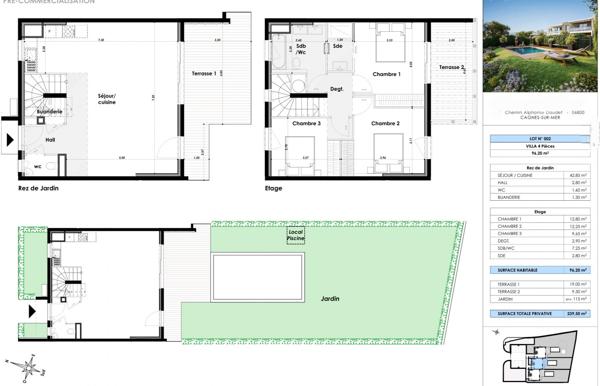 Cagnes-sur-Mer – Villa neuve avec piscine privée