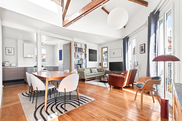 Duplex d’architecte en dernier étage