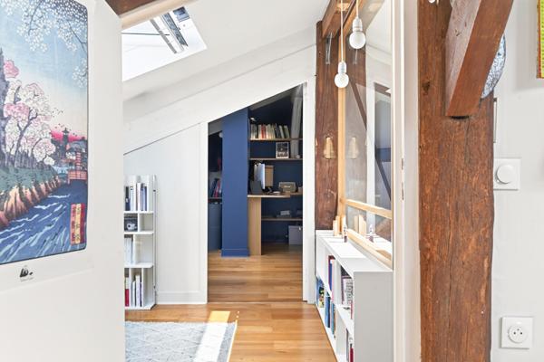 Duplex d’architecte en dernier étage
