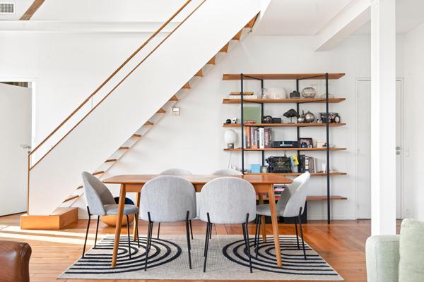 Duplex d’architecte en dernier étage