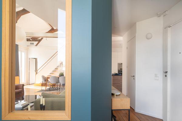 Duplex d’architecte en dernier étage