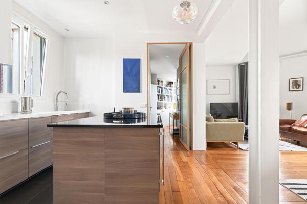 Duplex d’architecte en dernier étage