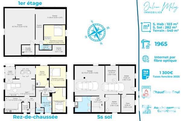 Maison à vendre 5 pièces 103 m² Montbéliard