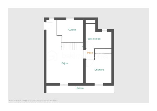 Duplex de 69 m²