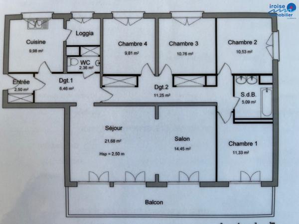 APPARTEMENT T6 – VUE MER