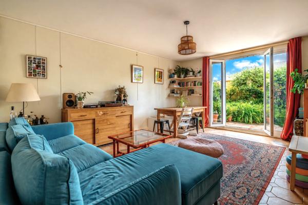 Rez-de-jardin 3 pièces de 62 m²